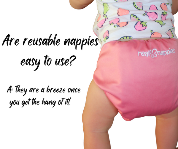 Are reusable nappies easy to use? Real Nappies Australia