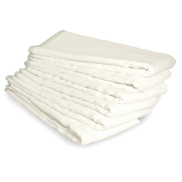 Cotton Nappy Prefolds pack – Real Nappies Australia - Main Image