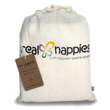 Real Nappies reusable cloth nappies-Cotton Nappy Prefolds - 6 pack-