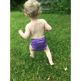 Real Nappies reusable cloth nappies-Snug Wrap Nappy Cover - CRAWLER (8-14kg)-