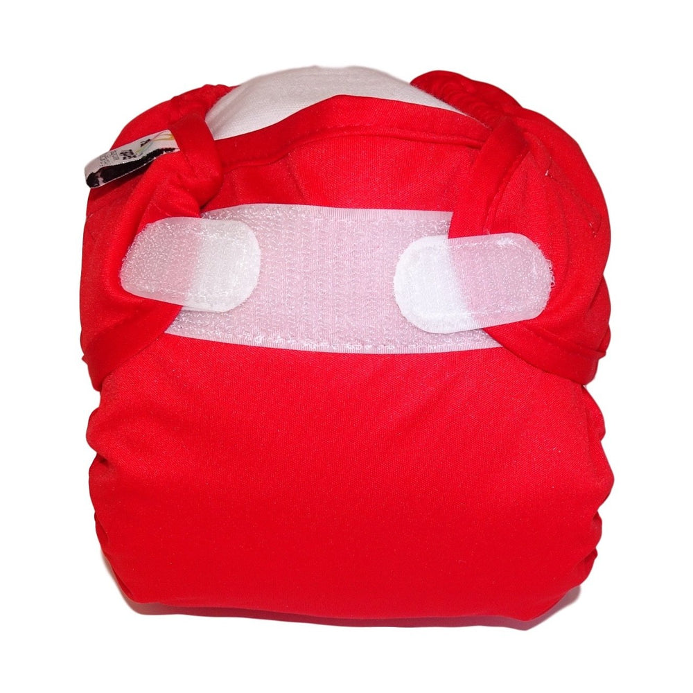 Real Nappies reusable cloth nappies-Snug Wrap Nappy Cover - NEWBORN (2.5-6kg)-Red-